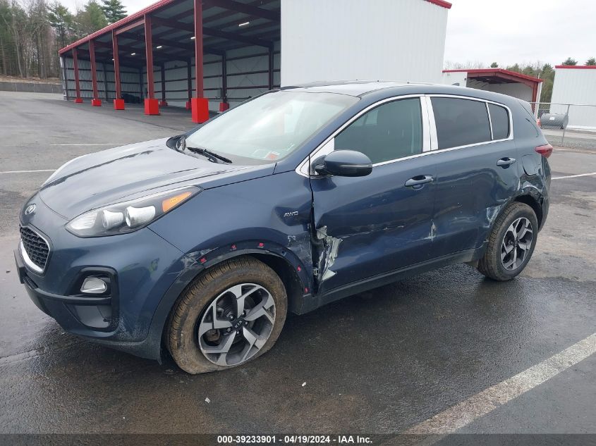 2021 Kia Sportage Lx VIN: KNDPMCAC7M7879670 Lot: 39233901