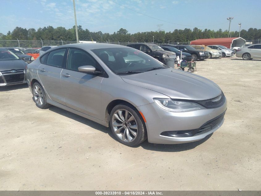 2015 Chrysler 200 S VIN: 1C3CCCBB8FN579601 Lot: 11847456