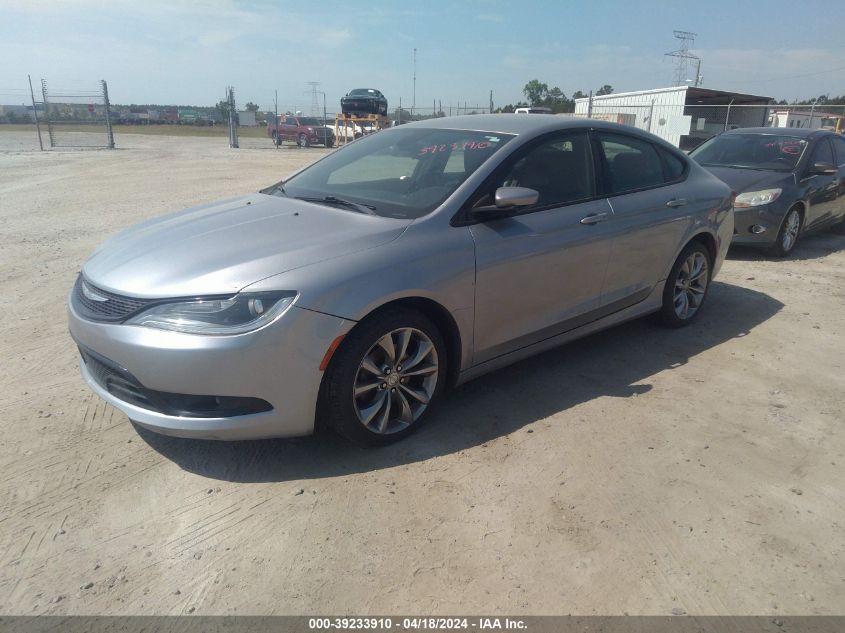 2015 Chrysler 200 S VIN: 1C3CCCBB8FN579601 Lot: 11847456