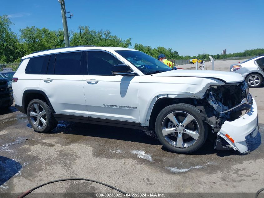 2021 Jeep Grand Cherokee L Limited 4X2 VIN: 1C4RJJBG8M8160588 Lot: 39233922