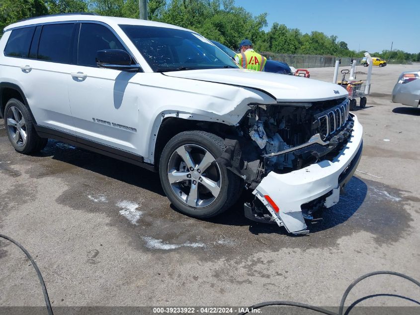 2021 Jeep Grand Cherokee L Limited 4X2 VIN: 1C4RJJBG8M8160588 Lot: 39233922