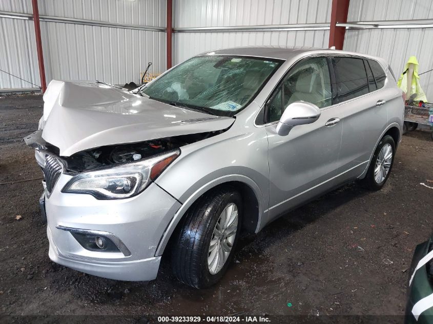 2018 Buick Envision Preferred VIN: LRBFXCSA9JD002190 Lot: 39233929