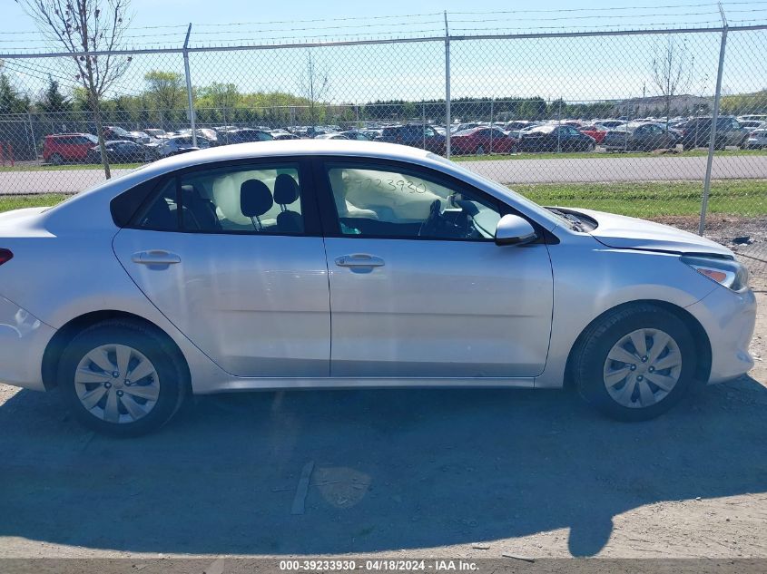 2020 Kia Rio Lx VIN: 3KPA24AD7LE337445 Lot: 39233930