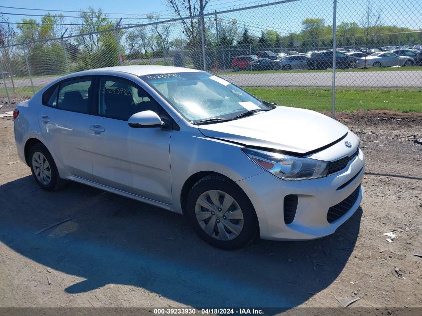 2020 Kia Rio Lx VIN: 3KPA24AD7LE337445 Lot: 39233930