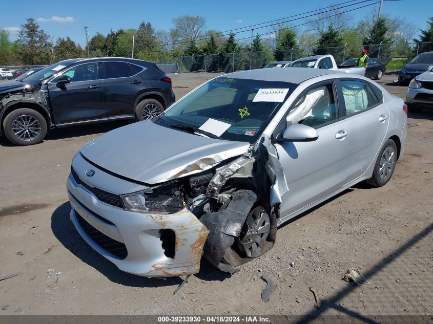 2020 Kia Rio Lx VIN: 3KPA24AD7LE337445 Lot: 39233930