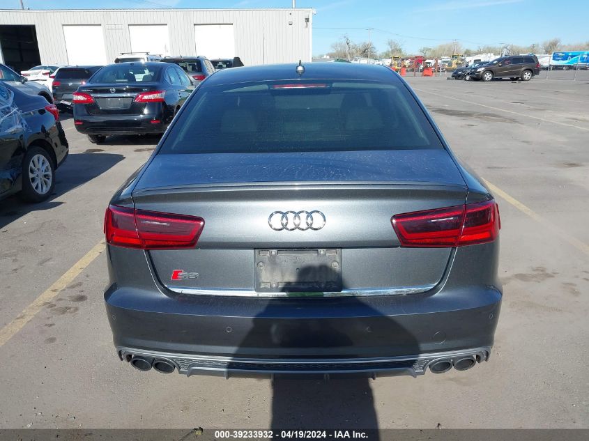 2016 Audi S6 4.0T Premium Plus VIN: WAUH2AFC9GN087914 Lot: 39233932