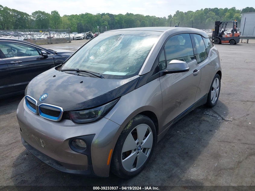 2014 BMW I3 Base W/Range Extender VIN: WBY1Z4C58EVX63207 Lot: 39233937
