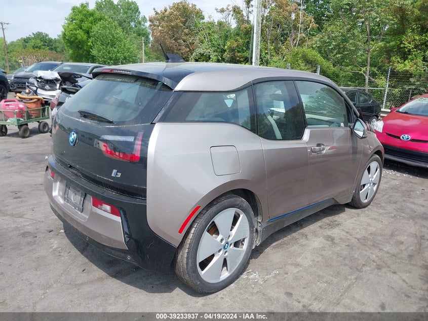 2014 BMW I3 Base W/Range Extender VIN: WBY1Z4C58EVX63207 Lot: 39233937