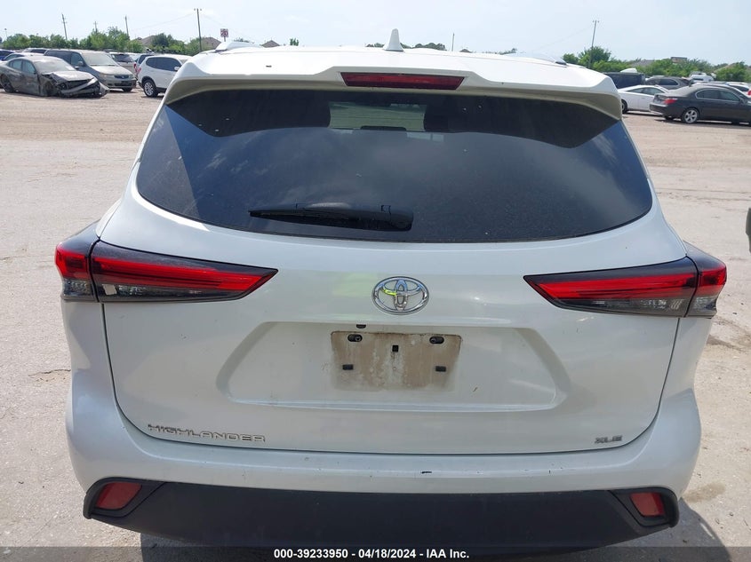 2020 TOYOTA HIGHLANDER VIN: 5TDGZRAH0LS002037