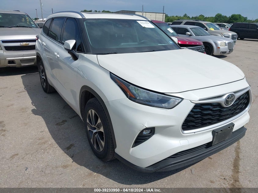 2020 TOYOTA HIGHLANDER VIN: 5TDGZRAH0LS002037