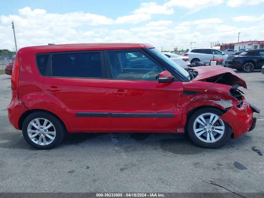 2012 Kia Soul + VIN: KNDJT2A63C7460629 Lot: 39233955