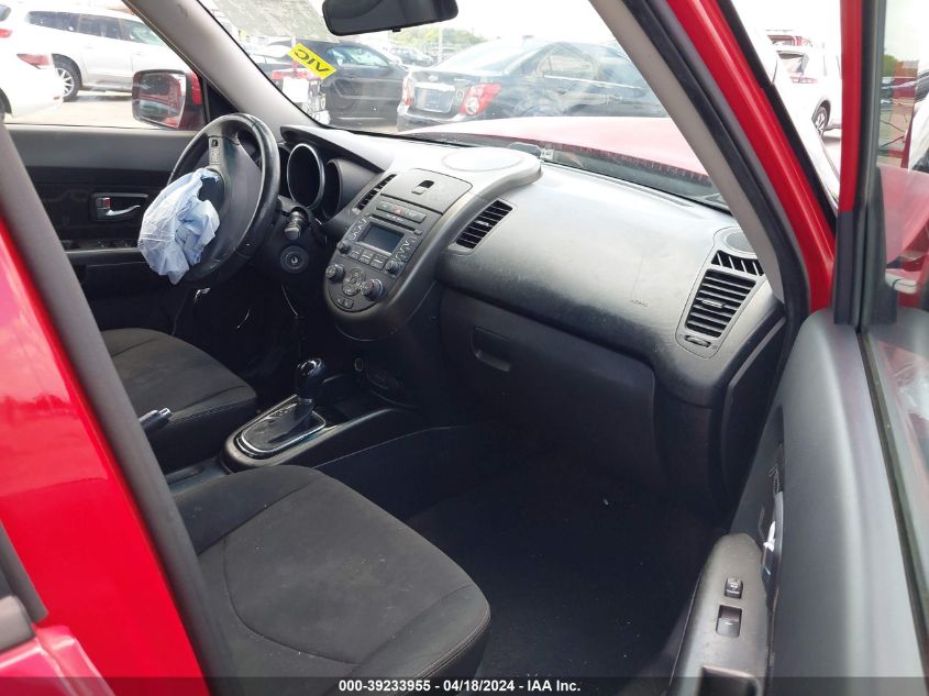 2012 Kia Soul + VIN: KNDJT2A63C7460629 Lot: 39233955