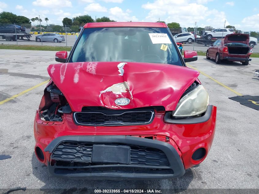 2012 Kia Soul + VIN: KNDJT2A63C7460629 Lot: 39233955