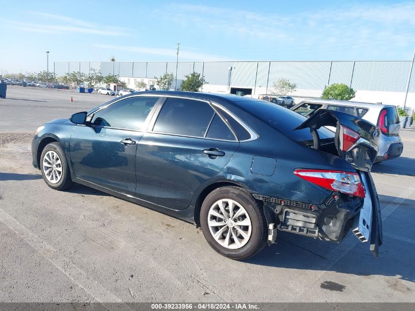 2016 Toyota Camry Le VIN: 4T4BF1FK0GR559896 Lot: 39233956