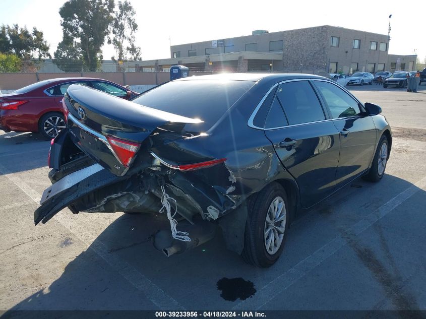 2016 Toyota Camry Le VIN: 4T4BF1FK0GR559896 Lot: 39233956