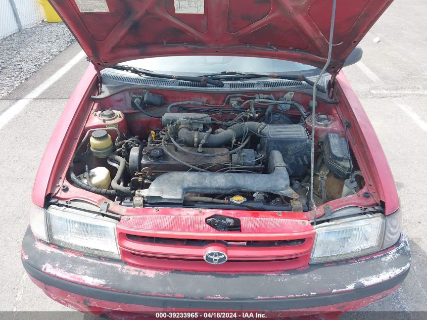1994 Toyota Tercel Dx VIN: JT2EL43T2R0394312 Lot: 39233965