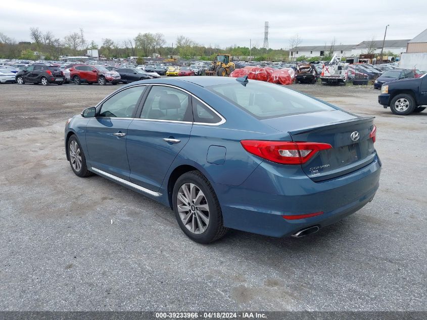 2015 Hyundai Sonata Sport VIN: 5NPE34AF0FH088499 Lot: 39233966
