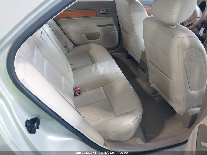 2007 Lincoln Mkz VIN: 3LNHM26T07R661022 Lot: 39233974