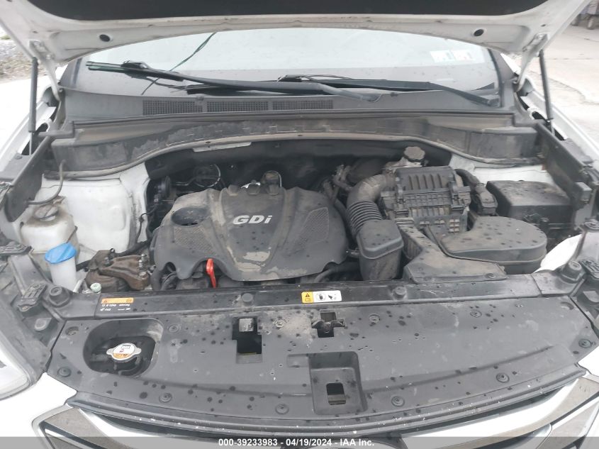 2015 Hyundai Santa Fe Sport 2.4L VIN: 5XYZUDLB4FG287734 Lot: 39233983