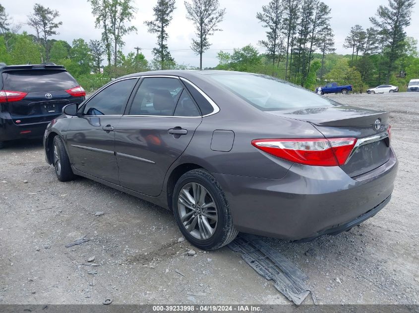 2016 Toyota Camry Se VIN: 4T1BF1FK6GU202572 Lot: 39233998