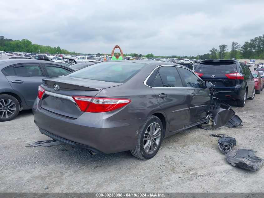 2016 Toyota Camry Se VIN: 4T1BF1FK6GU202572 Lot: 39233998