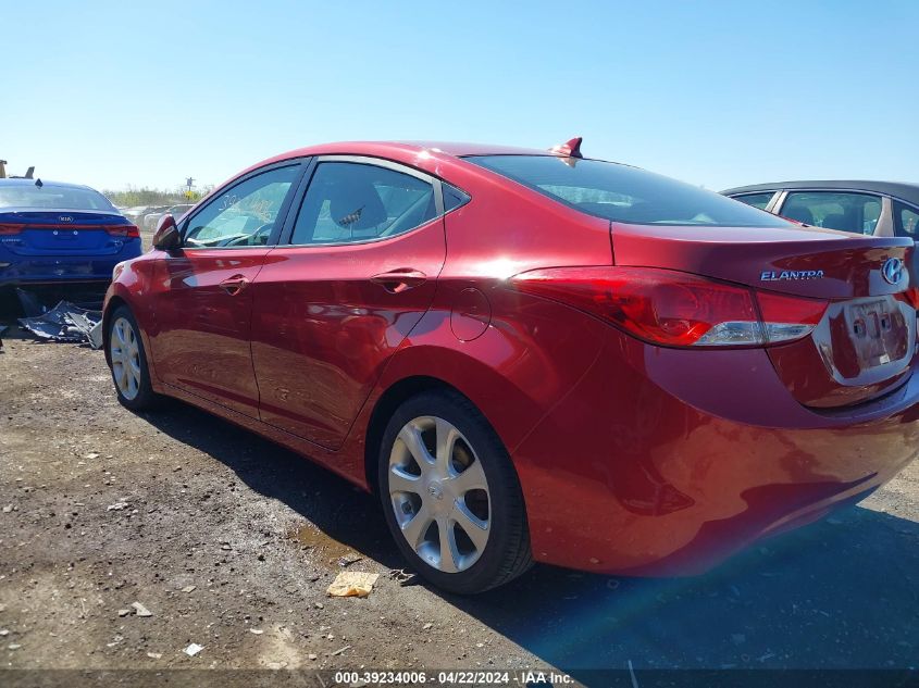 2013 Hyundai Elantra Limited VIN: KMHDH4AE1DU509780 Lot: 48204124