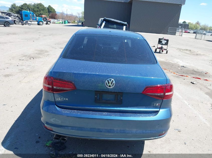 2017 Volkswagen Jetta 1.4T S VIN: 3VW2B7AJ8HM227428 Lot: 39234011