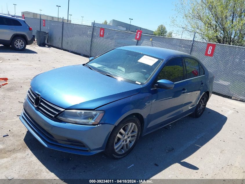 2017 Volkswagen Jetta 1.4T S VIN: 3VW2B7AJ8HM227428 Lot: 39234011