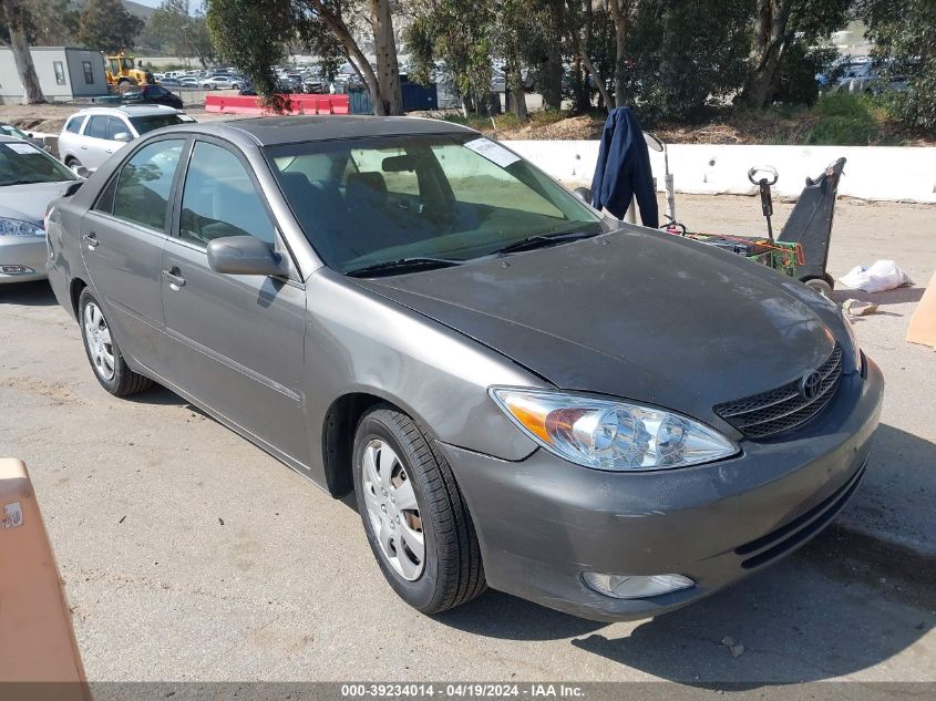 2002 Toyota Camry Se VIN: JTDBE32K820129374 Lot: 39234014