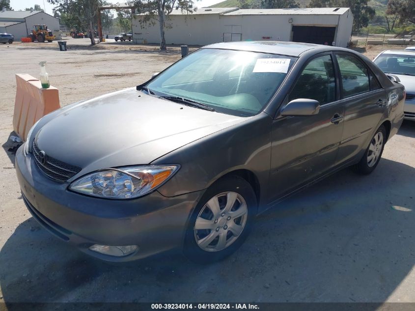 2002 Toyota Camry Se VIN: JTDBE32K820129374 Lot: 39234014