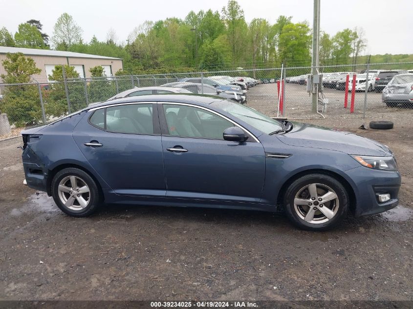 2015 Kia Optima Lx VIN: 5XXGM4A75FG459294 Lot: 39234025