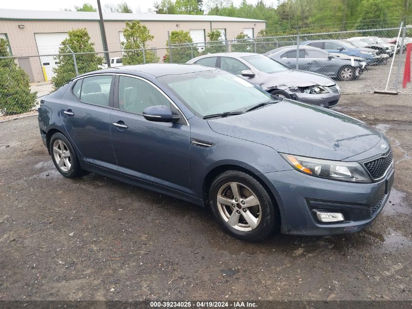2015 Kia Optima Lx VIN: 5XXGM4A75FG459294 Lot: 39234025