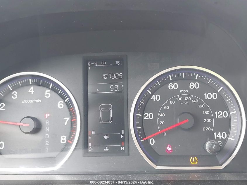 2007 Honda Cr-V Lx VIN: JHLRE483X7C037213 Lot: 39234037