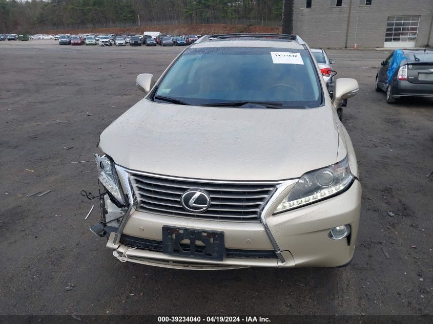 2013 Lexus Rx 350 VIN: 2T2BK1BA6DC160602 Lot: 39234040