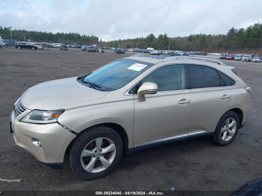 2013 Lexus Rx 350 VIN: 2T2BK1BA6DC160602 Lot: 39234040