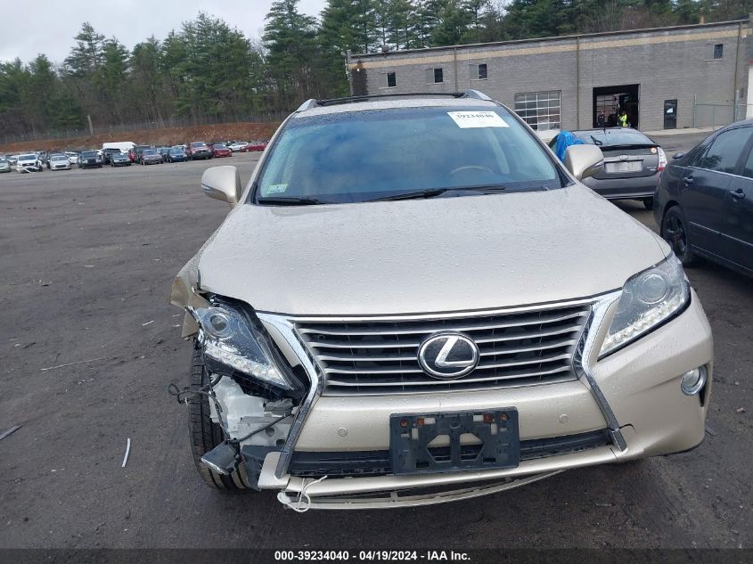 2013 Lexus Rx 350 VIN: 2T2BK1BA6DC160602 Lot: 39234040