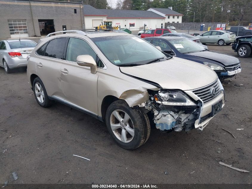 2013 Lexus Rx 350 VIN: 2T2BK1BA6DC160602 Lot: 39234040