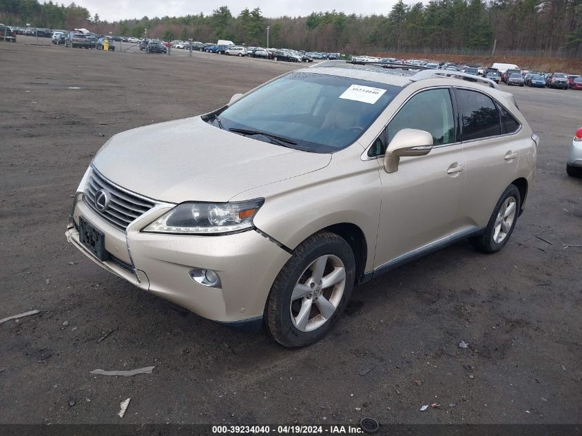 2013 Lexus Rx 350 VIN: 2T2BK1BA6DC160602 Lot: 39234040