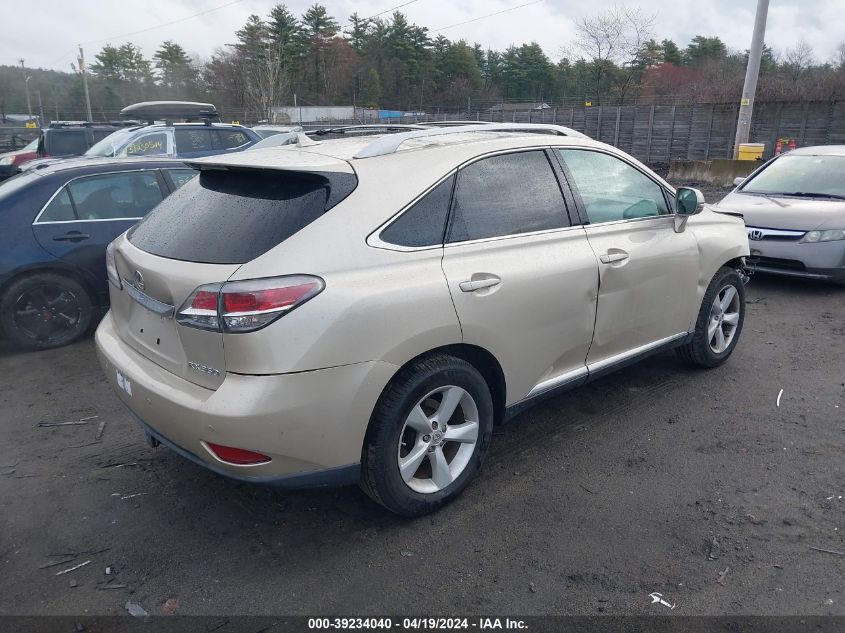 2013 Lexus Rx 350 VIN: 2T2BK1BA6DC160602 Lot: 39234040