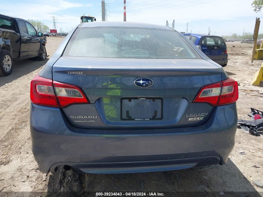 2017 Subaru Legacy 2.5I VIN: 4S3BNAB61H3004182 Lot: 39234043