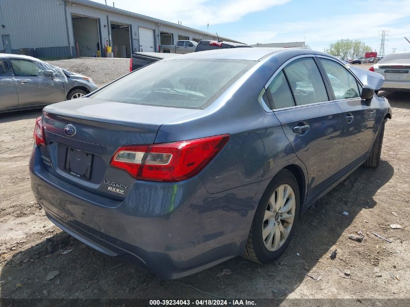 2017 Subaru Legacy 2.5I VIN: 4S3BNAB61H3004182 Lot: 39234043