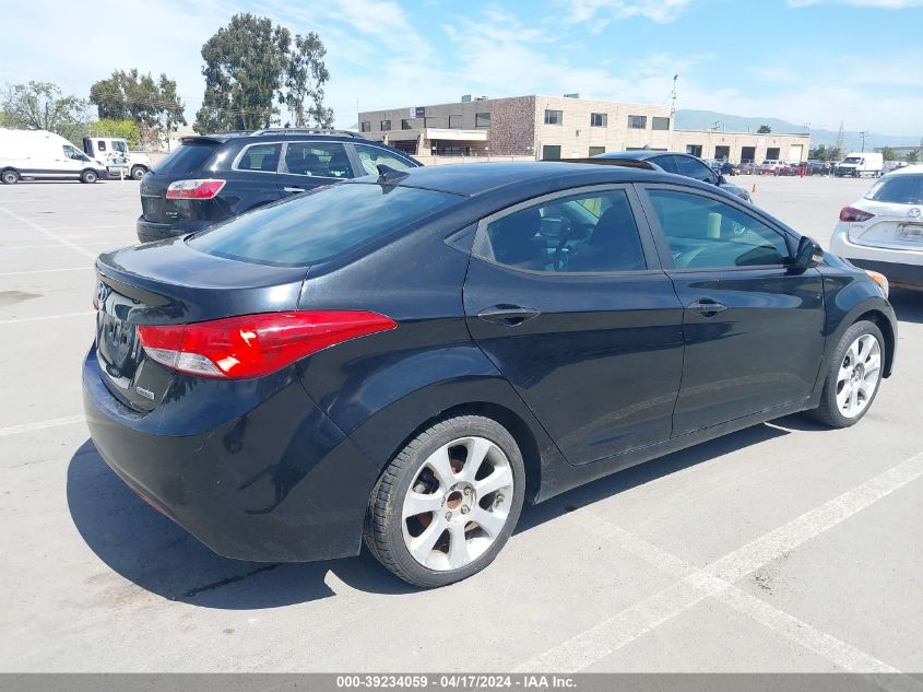 2012 Hyundai Elantra Limited (Ulsan Plant) VIN: KMHDH4AE5CU254467 Lot: 39234059