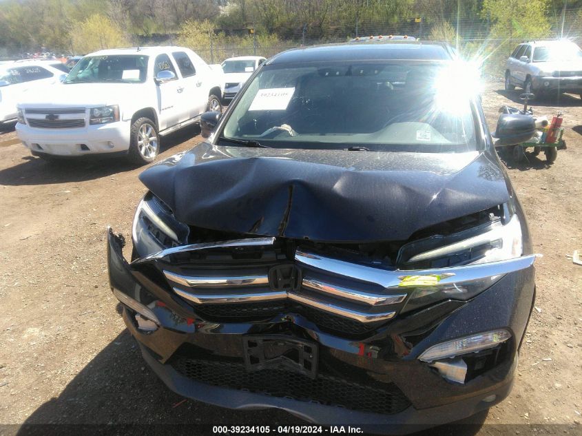 2017 Honda Pilot Ex-L VIN: 5FNYF6H50HB01462 Lot: 39234105