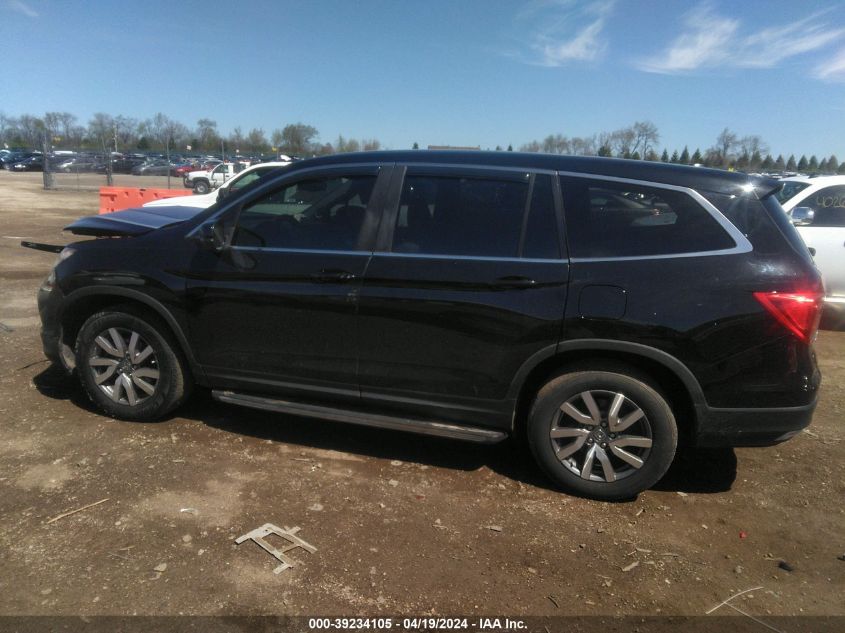 2017 Honda Pilot Ex-L VIN: 5FNYF6H50HB01462 Lot: 39234105