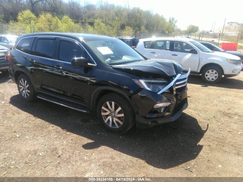 2017 Honda Pilot Ex-L VIN: 5FNYF6H50HB01462 Lot: 39234105