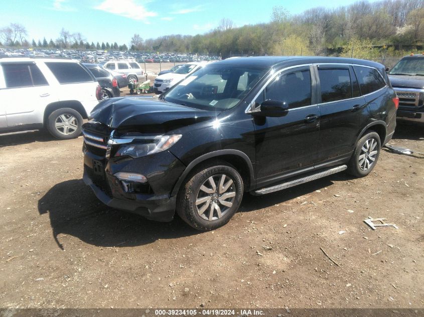 2017 Honda Pilot Ex-L VIN: 5FNYF6H50HB01462 Lot: 39234105