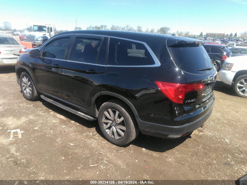 2017 Honda Pilot Ex-L VIN: 5FNYF6H50HB01462 Lot: 39234105