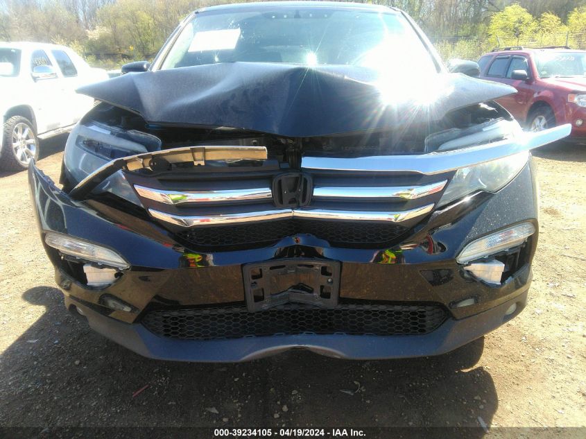 2017 Honda Pilot Ex-L VIN: 5FNYF6H50HB01462 Lot: 39234105