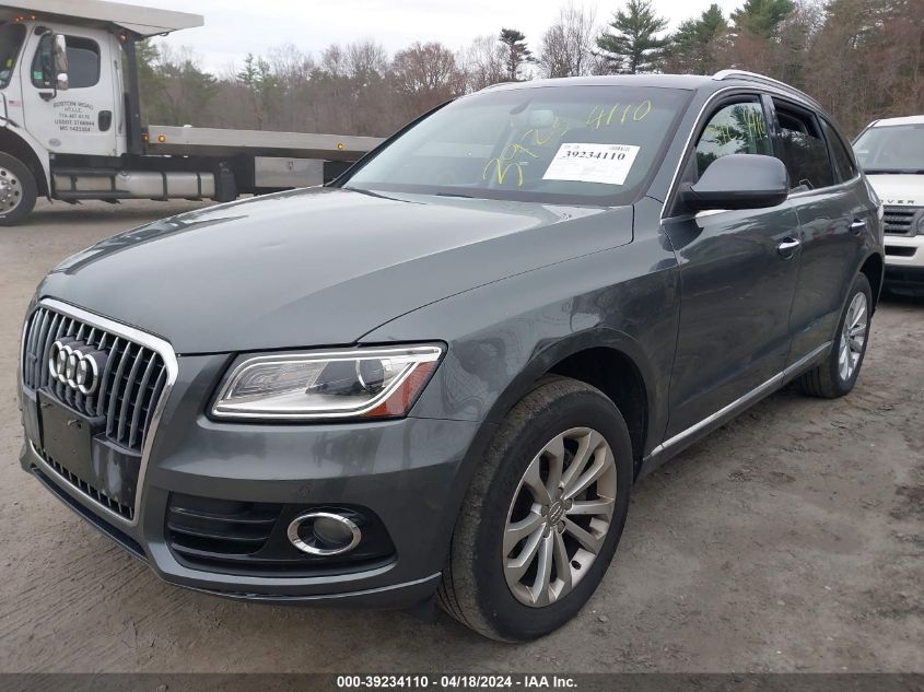 2015 Audi Q5 2.0T Premium VIN: WA1LFAFP1FA053955 Lot: 39234110