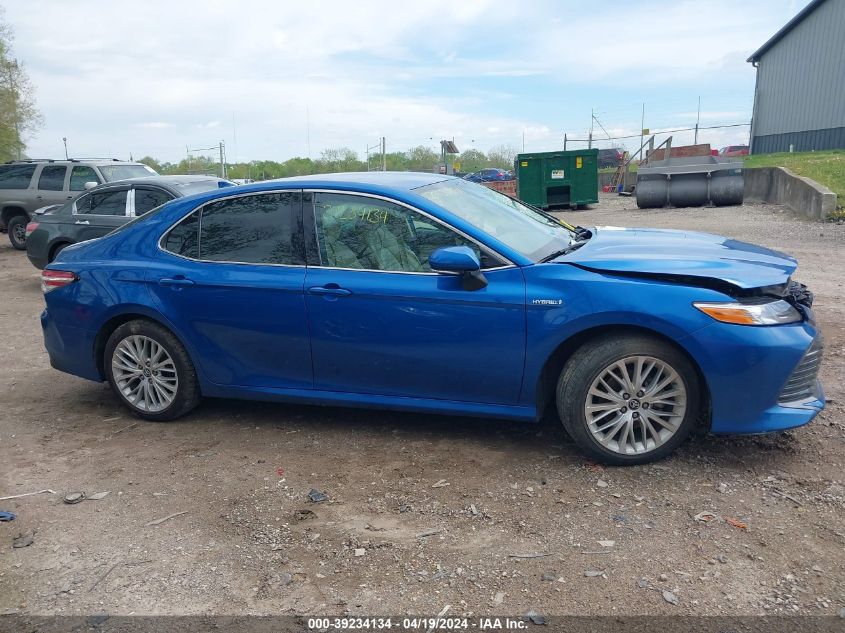 2019 Toyota Camry Hybrid Xle VIN: 4T1B21HK7KU011941 Lot: 39234134